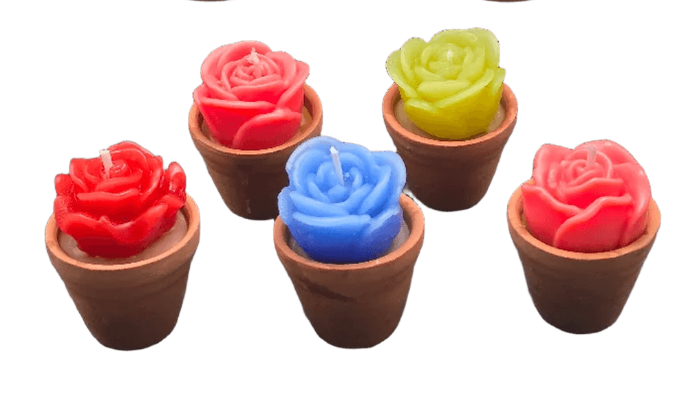 Petal Pot Tealight Garden