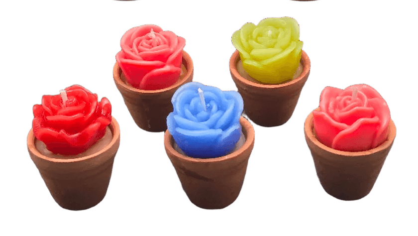 Petal Pot Tealight Garden