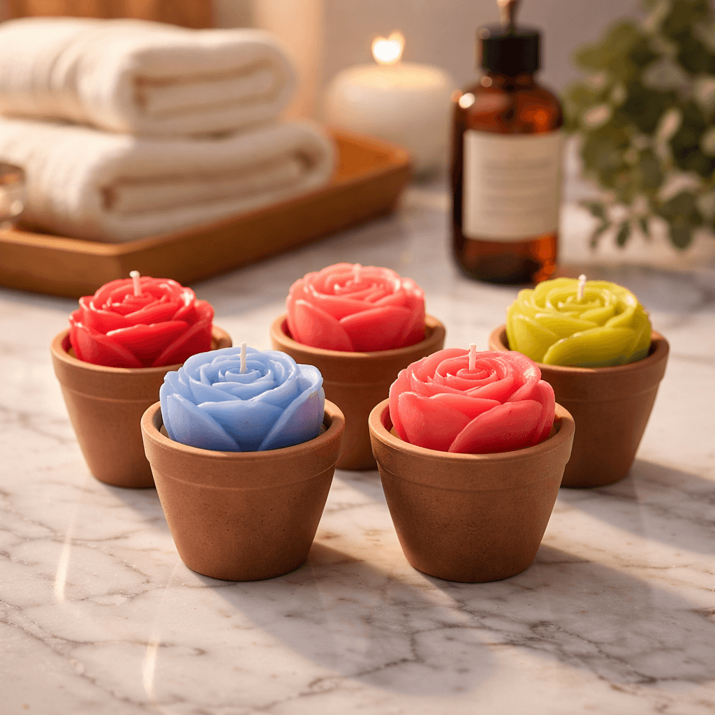 Petal Pot Tealight Garden