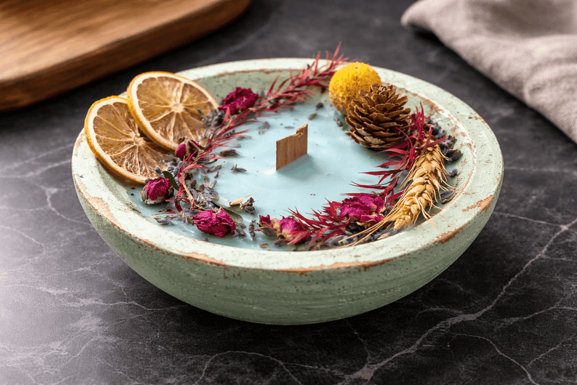 Botanical Serenity Bowl Candles