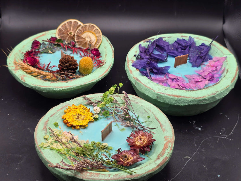 Botanical Serenity Bowl Candles